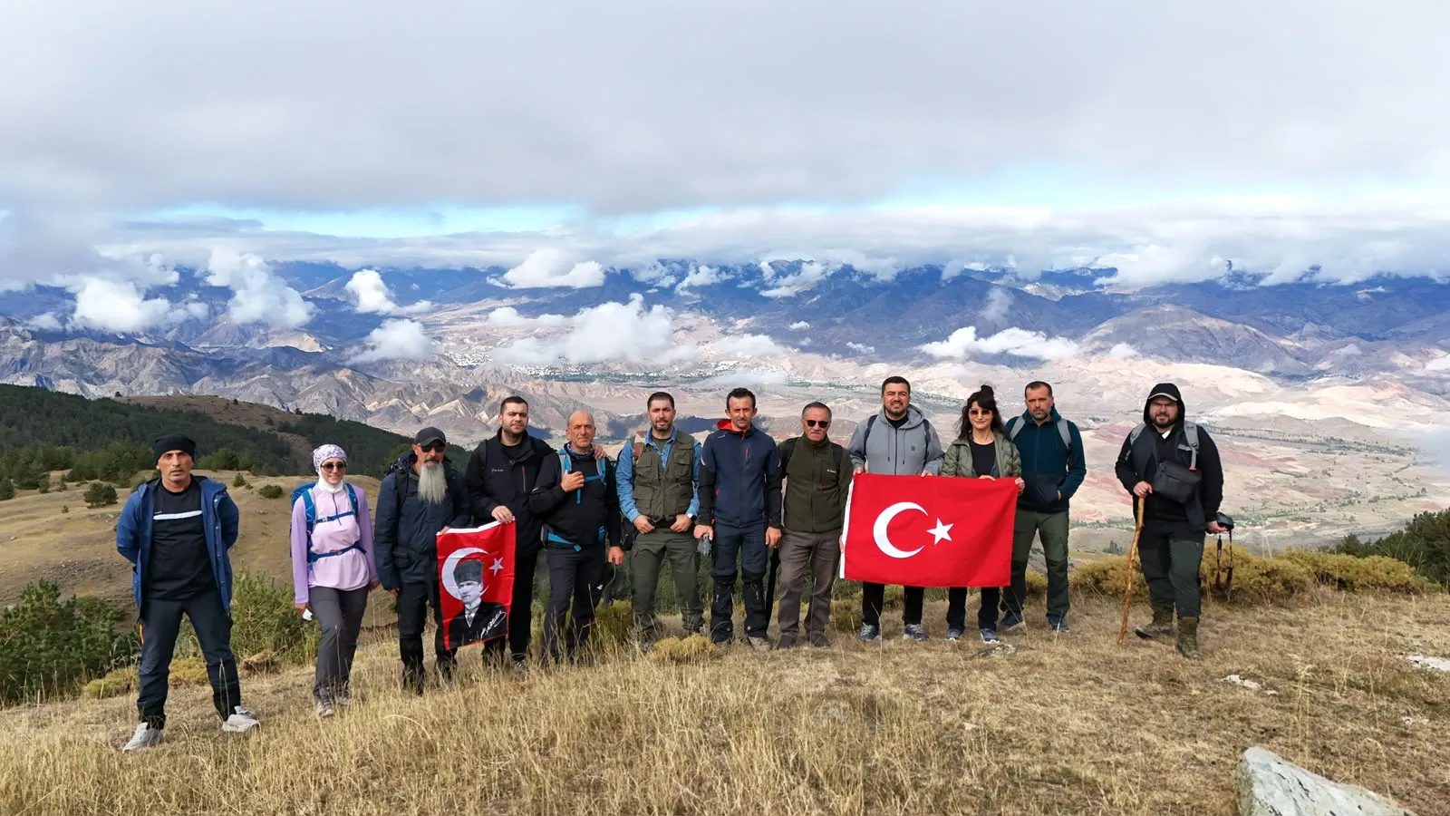 Oltu'da 18 Kilometrelik Rota, Eşsiz Manzaralarla Tamamlandı